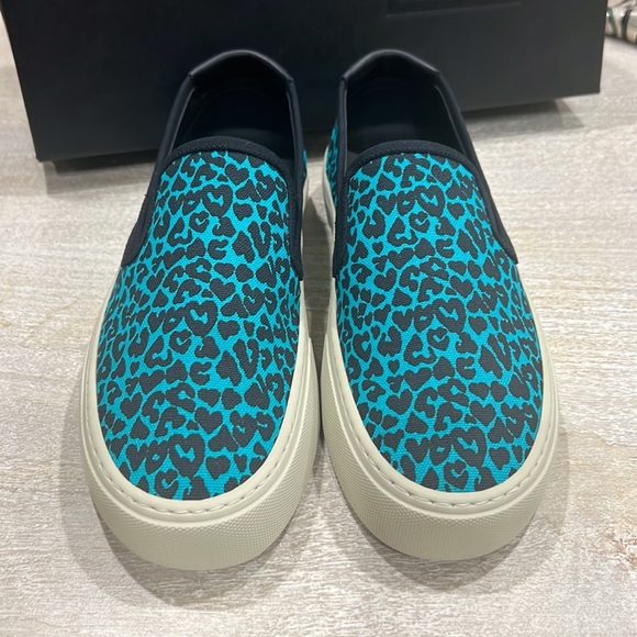 Saint Laurent Unisex Leopard Slip On - Picture 8 of 11